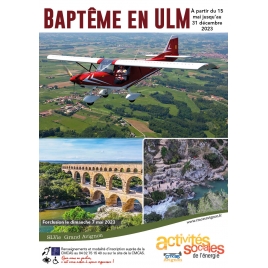 BAPTEME UN ULM