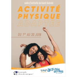 Activité physique adaptée du 1er au 30 juin 2023