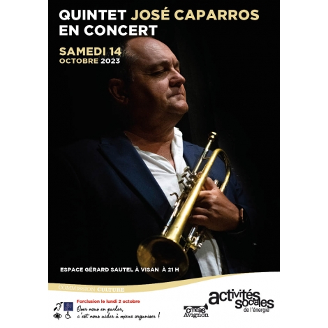 Quintet José Caparros en concert - samedi 14 octobre