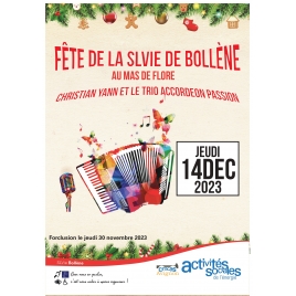 Fête de la SLVie de Bollène - samedi 14 décembre à 12h