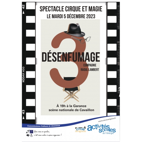 Spectacle Désenfumage 3 - mardi 5 décembre