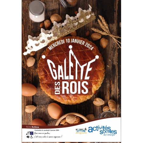 Galette des rois - mercredi 10 janvier 2024