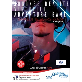Journée réalité virtuelle et adventure game - samedi 16 mars 2024