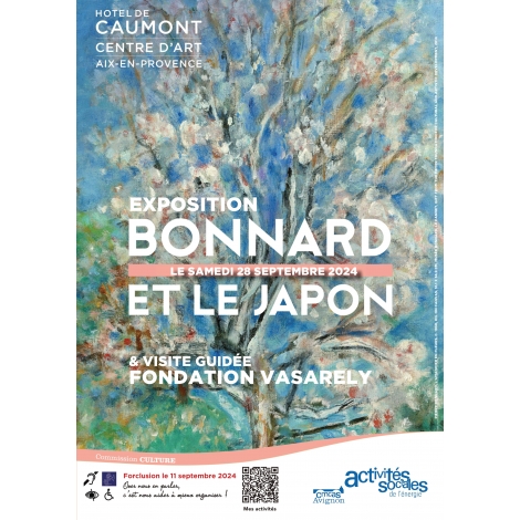 Exposition Bonnard et le Japon et Fondation Vasarely - Samedi 28 septembre 2024