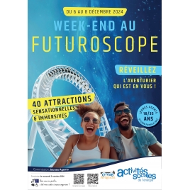 Week-end Futuroscope OD 18/35 ans - 6 au 8 décembre 2024