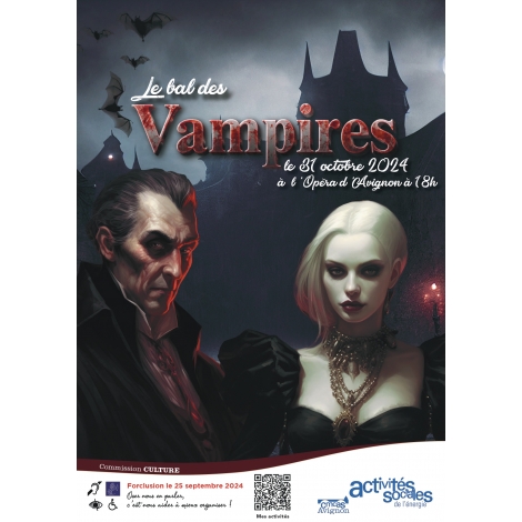 Bal des vampires - jeudi 31 octobre 2024