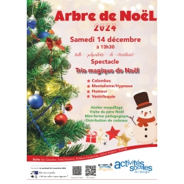 Participation Arbre de Noël -  14 décembre 2024