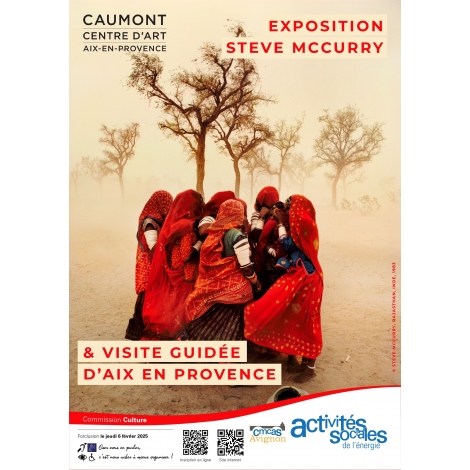 Exposition Steve McCurry et visite Aix-en-Provence - Samedi 1er mars 2025