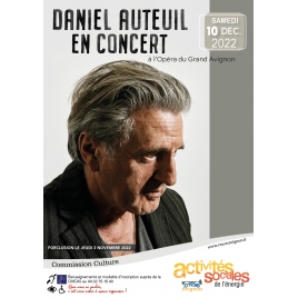 DANIEL AUTEUIL EN CONCERT