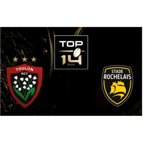 MATCH DE RUGBY TOULON / LA ROCHELLE AU STADE VELODROME